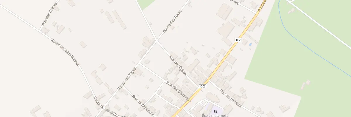 Plan du 7 Rue de l’Eglise à Saint-Christoly-Médoc