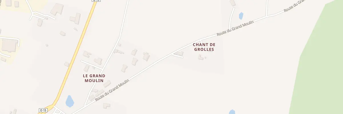 Plan du 394 Rte du Grand Moulin à Saint-Germain-des-Prés