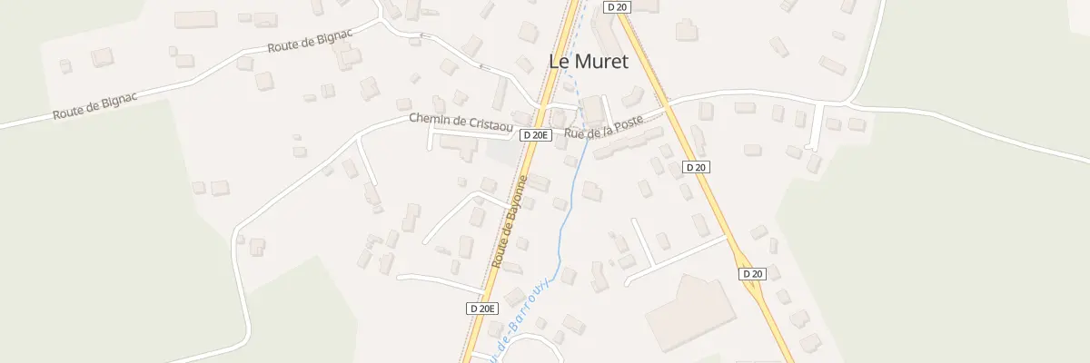 Plan du 9 Rte de Bayonne à Saugnac-et-Muret