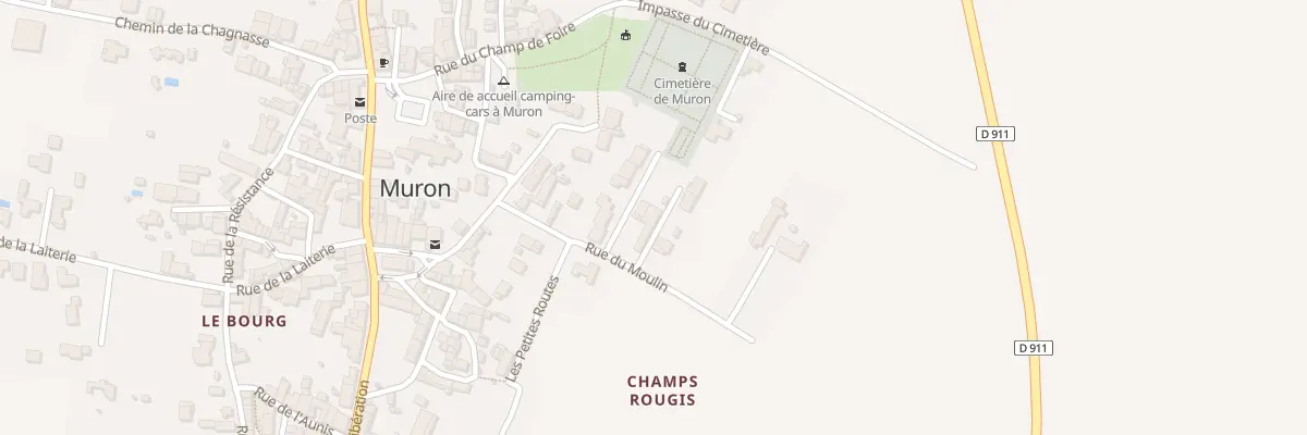 Plan du 7 Rue du Moulin à Muron