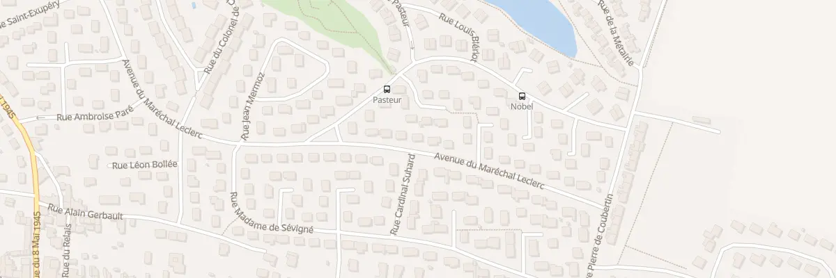 Plan du 93 Av du Maréchal Leclerc à Saint-Berthevin