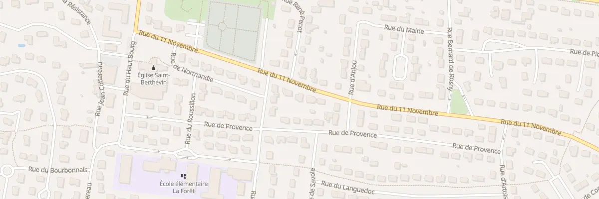 Plan du 8 Rue du 11 Novembre à Saint-Berthevin