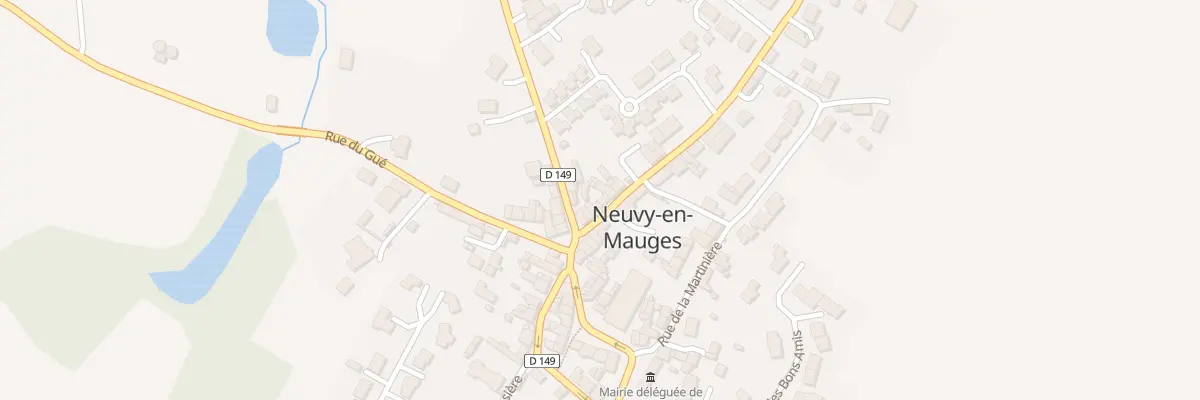 Plan du 7 Rue de l’Avenir de Neuvy à Chemillé-en-Anjou