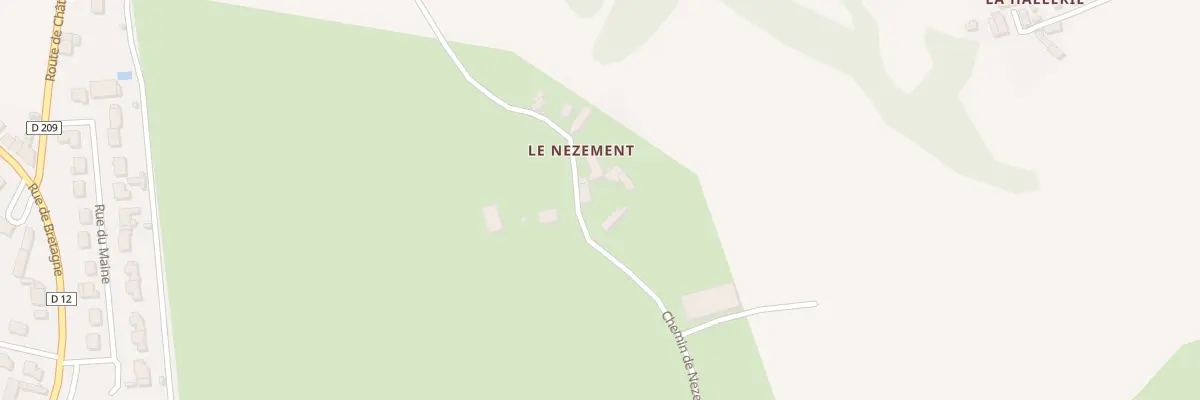Plan du 236 Che du Nézement à Vautorte