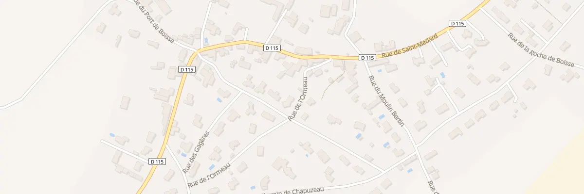 Plan du 12 Rue de l’ormeau à Fontenay-le-Comte