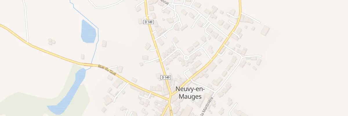 Plan du 15 Rue des Bleuets de Neuvy à Chemillé-en-Anjou