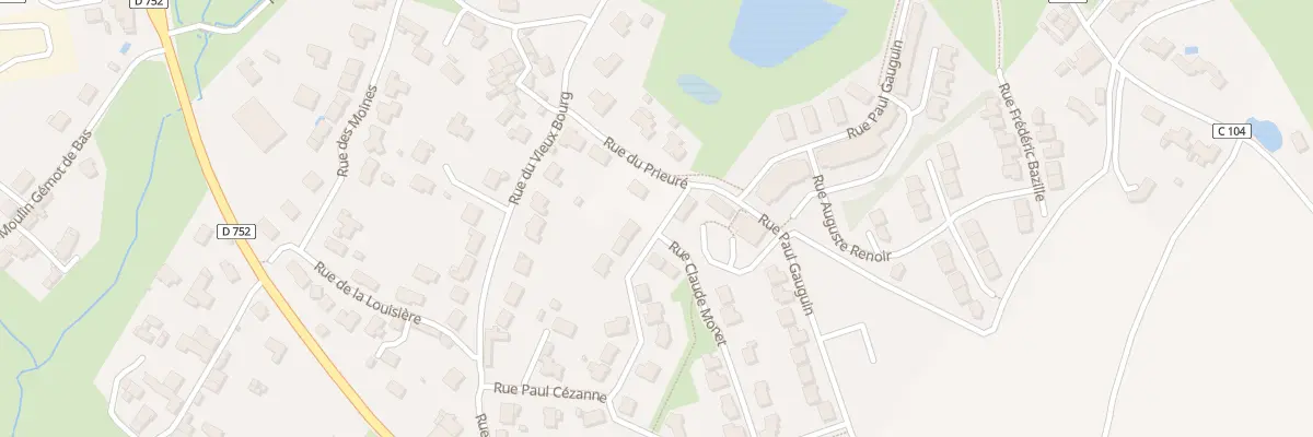 Plan du 66 Rue paul gauguin à Pouzauges
