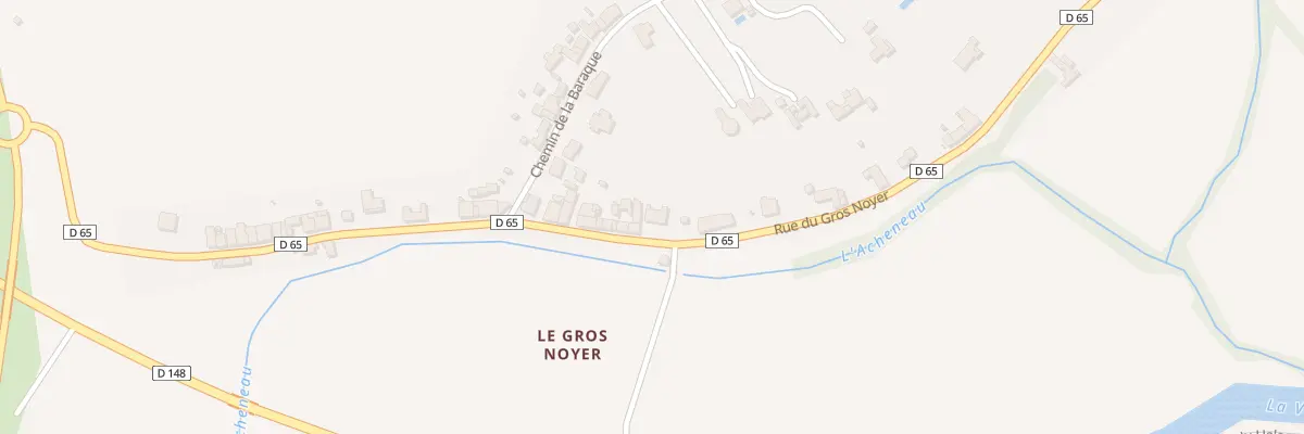 Plan du 54 Rue du gros noyer à Fontenay-le-Comte