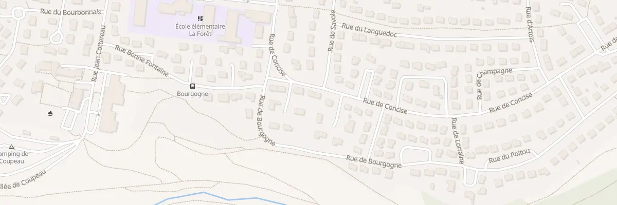 Plan du 40 Rue de Concise à Saint-Berthevin