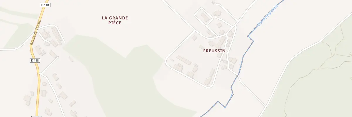 Plan du 5 Rue du Chêne à Beurlay