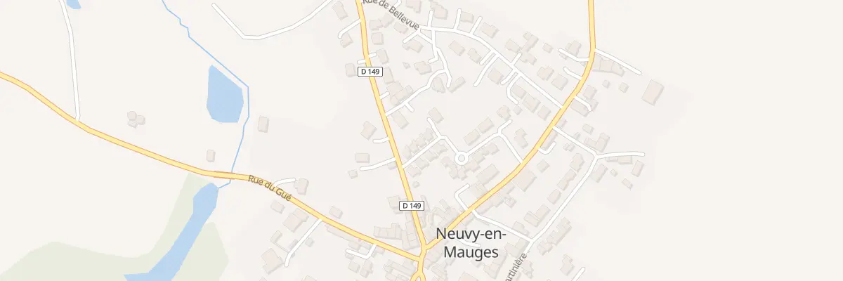 Plan du 16 Rue des Bleuets de Neuvy à Chemillé-en-Anjou