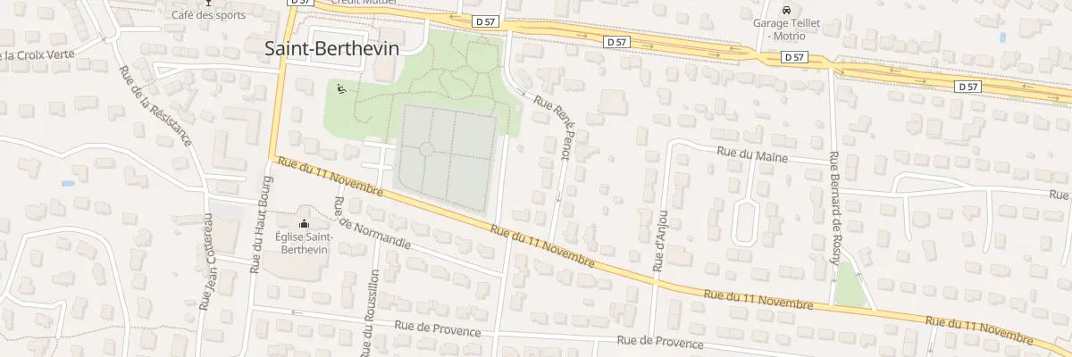 Plan du 34 Rue René Penot à Saint-Berthevin