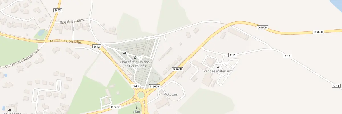 Plan du 71 Rue alphonse delavau à Pouzauges