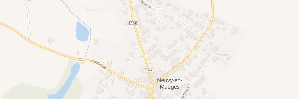 Plan du 18 Rue des Bleuets de Neuvy à Chemillé-en-Anjou