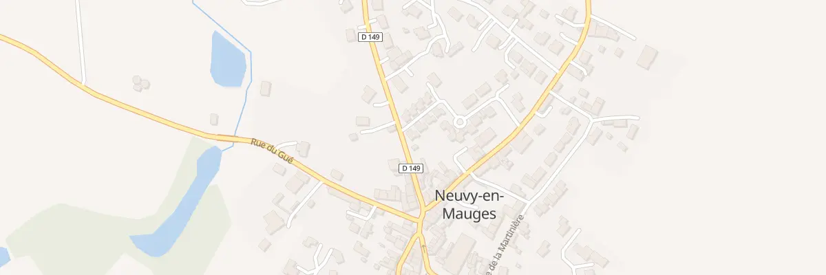 Plan du 19 Rue des Bleuets de Neuvy à Chemillé-en-Anjou