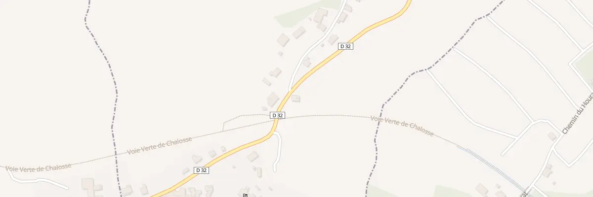 Plan du 312 Rte de Mugron à Nousse