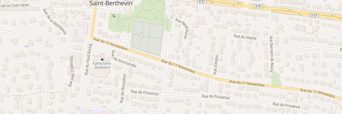 Plan du 9 Rue du 11 Novembre à Saint-Berthevin