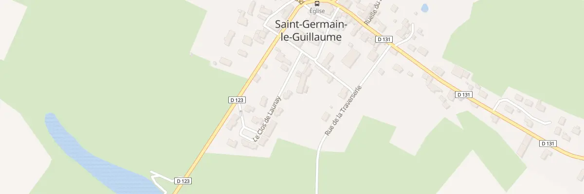 Plan du 1 Lot le Clos de Launay à Saint-Germain-le-Guillaume