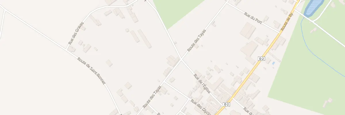 Plan du 30 Rte des Tayas à Saint-Christoly-Médoc