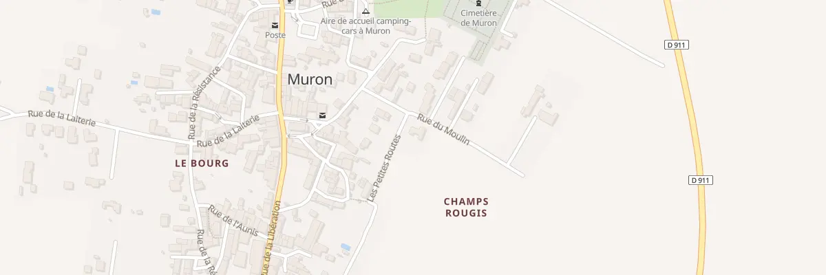 Plan du 4 Rue du Moulin à Muron