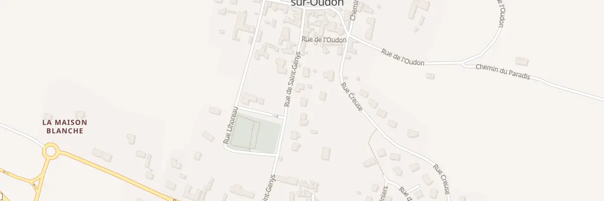 Plan du 11 Rue de St Genys à Segré-en-Anjou Bleu