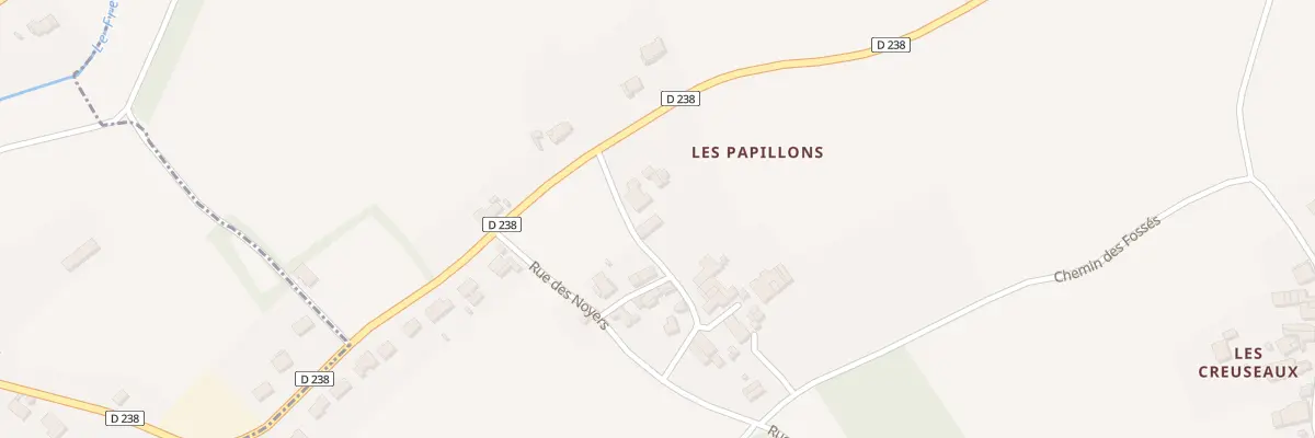 Plan du 5 Rue des Papillons à Romegoux