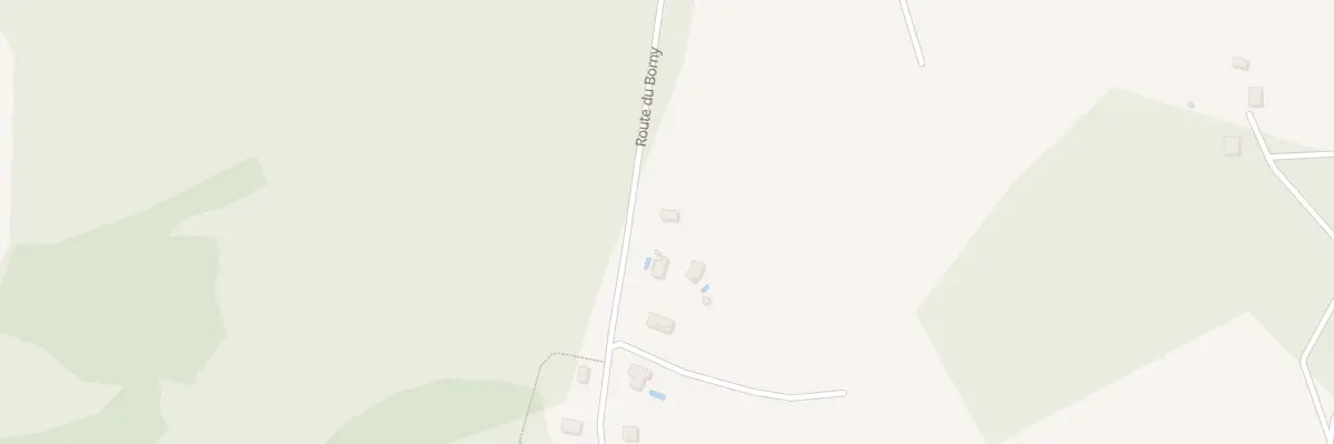 Plan du 800 Rte du Borny à Beylongue