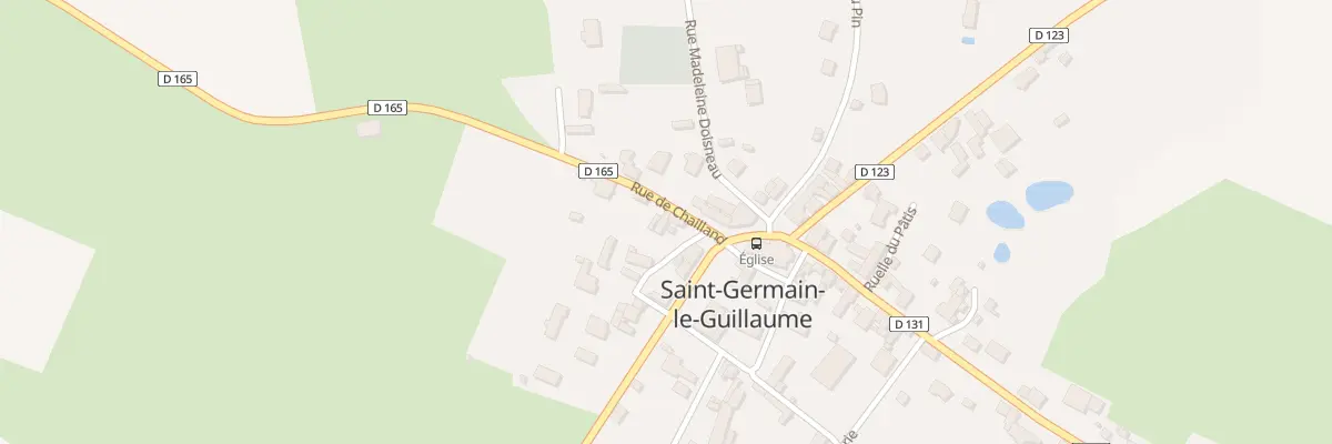 Plan du 3 Rue de Chailland à Saint-Germain-le-Guillaume