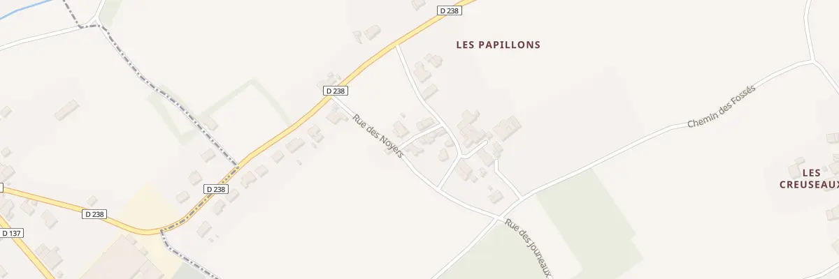 Plan du 3 Rle des Champs à Romegoux