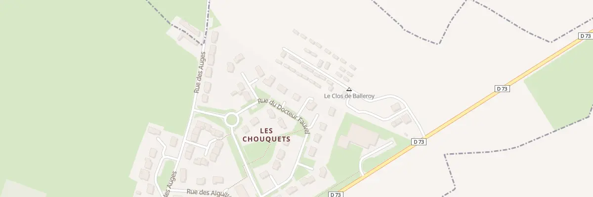 Plan du 20 Rue du Docteur Fauvel Balleroy à Balleroy-sur-Drôme