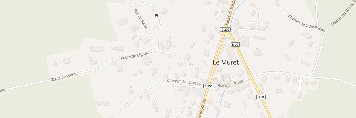 Plan du 3 Rte de Bignac à Saugnac-et-Muret