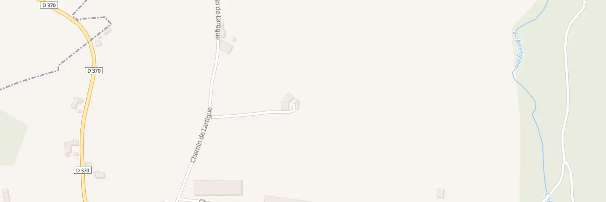 Plan du 320 Che de Lartigue à Saint-Girons-en-Béarn