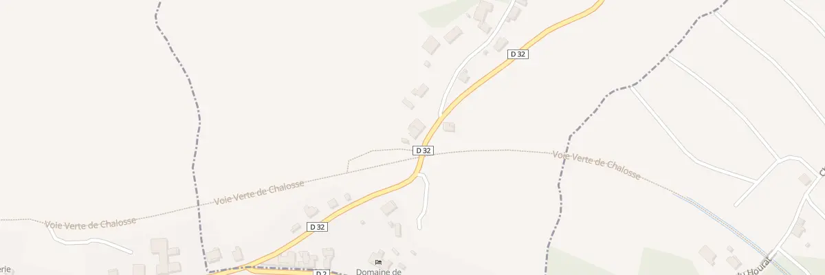 Plan du 283 Rte de Mugron à Nousse
