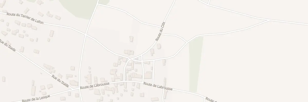 Plan du 8 Rte du Clot à Saint-Sauveur