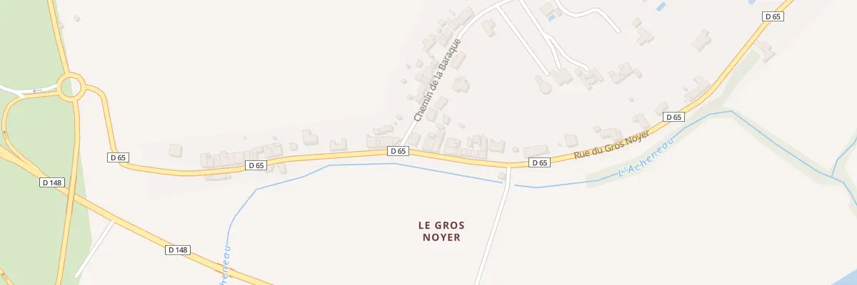 Plan du 72 Rue du gros noyer à Fontenay-le-Comte