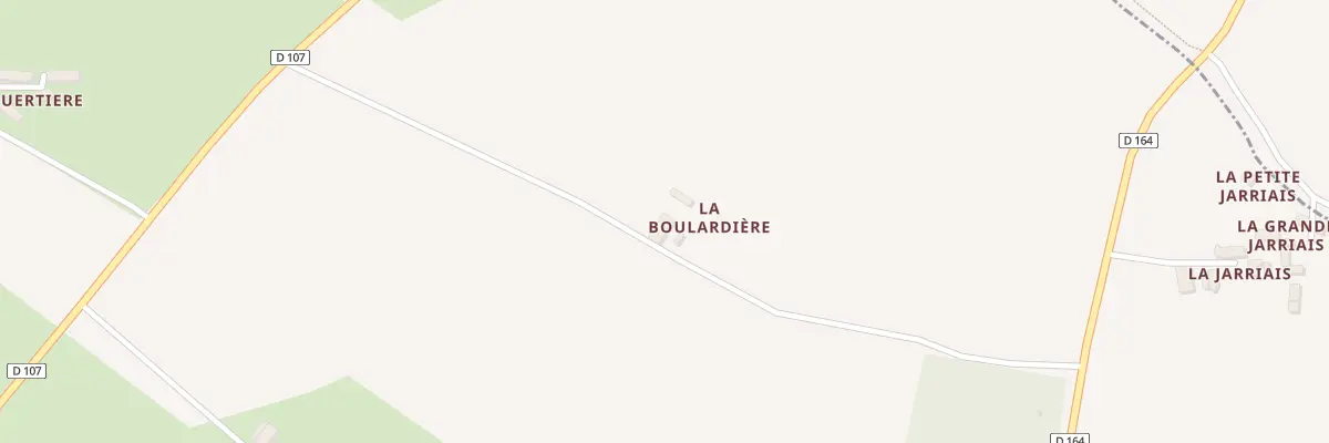 Plan du 1 La Boulardière à Colombiers-du-Plessis