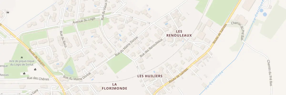 Plan du 16 Rue des Renouleaux à Cozes