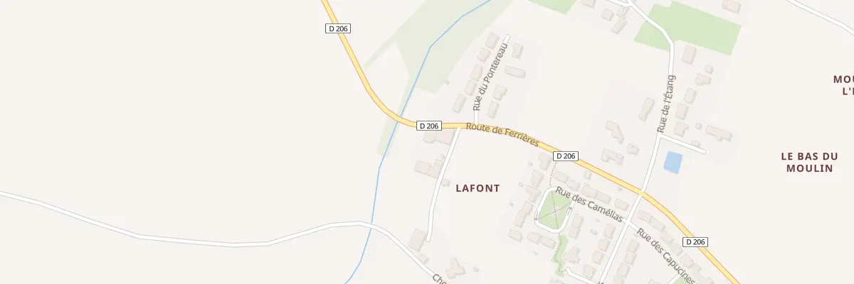 Plan du 5140 Lafond à Benon