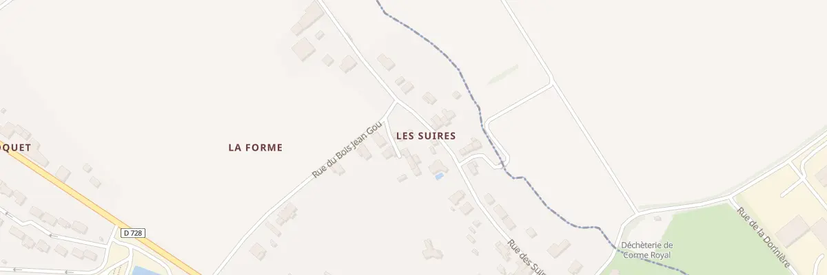 Plan du 16 Rue des Suires à Balanzac