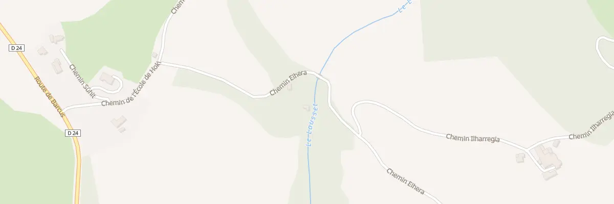 Plan du 240 Che Eihera à Chéraute