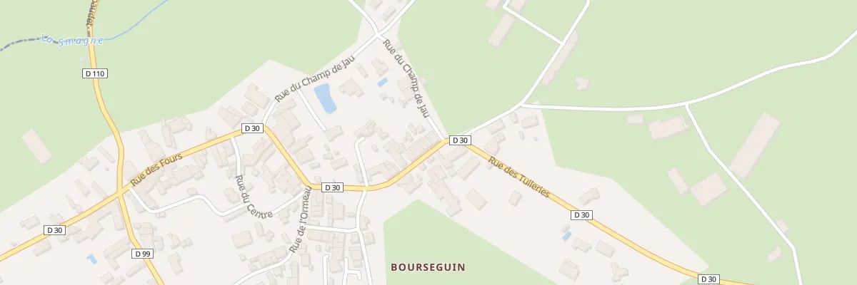 Plan du 33 Rue des tuileries à Bourneau