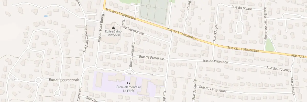 Plan du 19 Rue de Provence à Saint-Berthevin