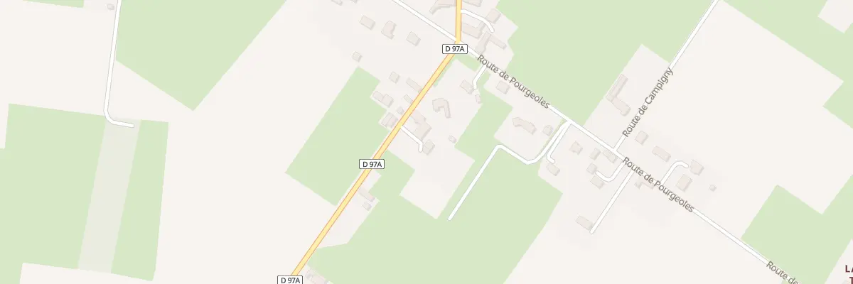 Plan du 5054 Carrefour Babluche au Tronquay