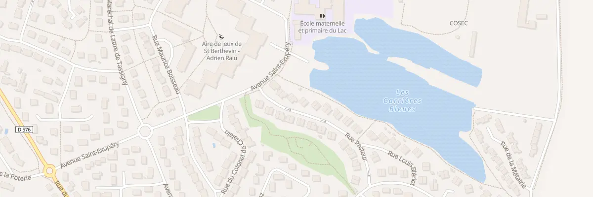 Plan du 13 Rue Pasteur à Saint-Berthevin