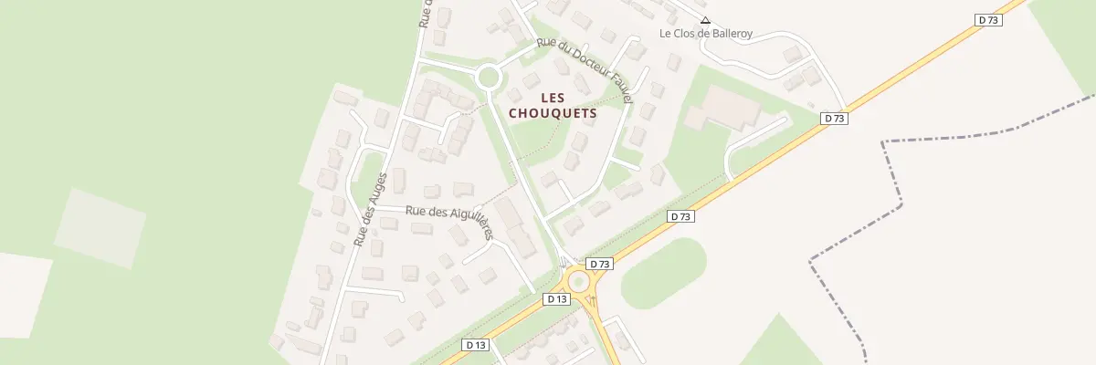 Plan du 1 Rue du Docteur Fauvel Balleroy à Balleroy-sur-Drôme