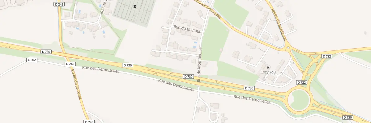 Plan du 32 Rue des Blés à Cozes