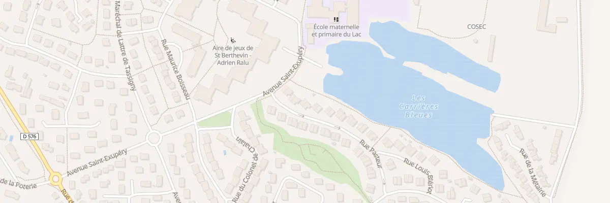 Plan du 11 Rue Pasteur à Saint-Berthevin