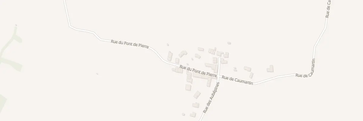 Plan du 6 Rue du Pont de Pierre à Vertheuil