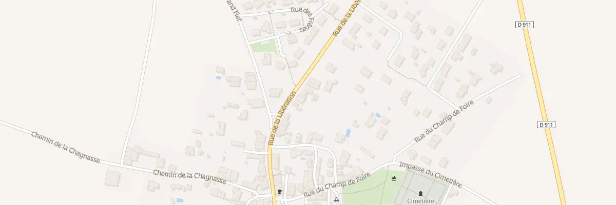 Plan du 11B Rue de la Libération à Muron