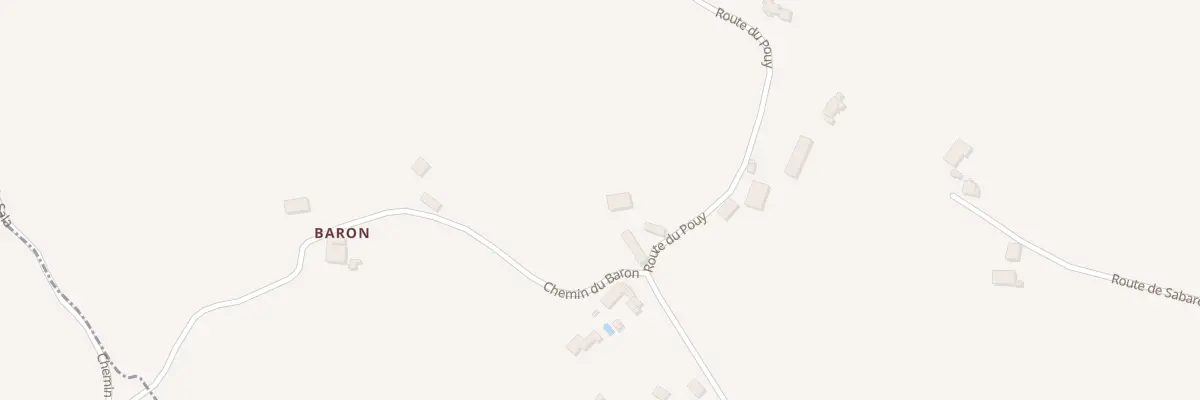Plan du 1099 Rte du Pouy à Nousse
